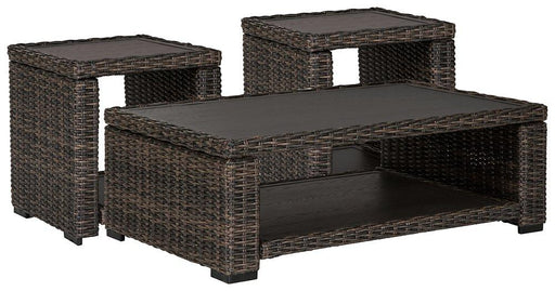 Grasson Lane Outdoor Occasional Table Set - Imperial Furniture (Las Vegas, NV) - Multi Location