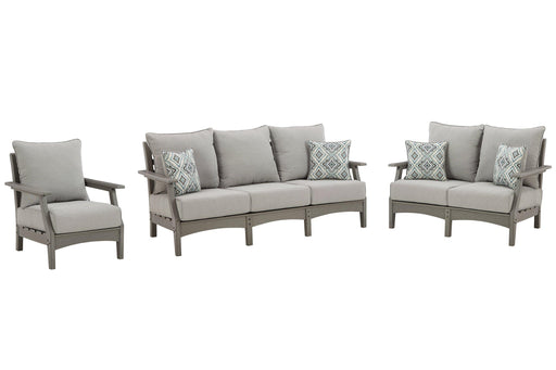 Visola Outdoor Seating Set - Imperial Furniture (Las Vegas, NV) - Multi Location