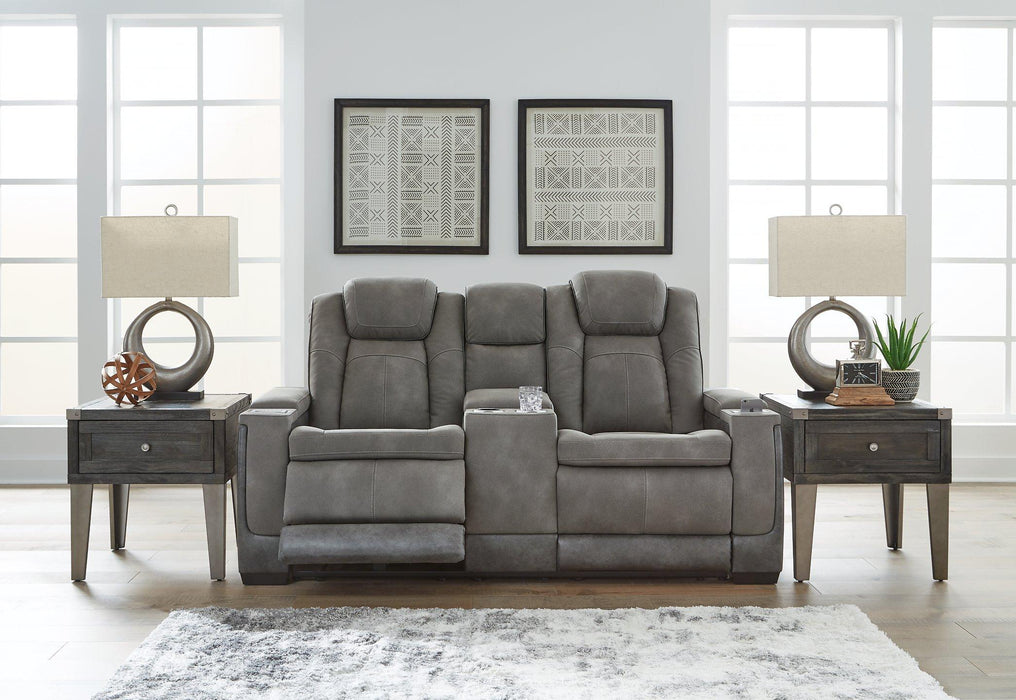 Next-Gen DuraPella Power Reclining Loveseat with Console - Imperial Furniture (Las Vegas, NV) - Multi Location