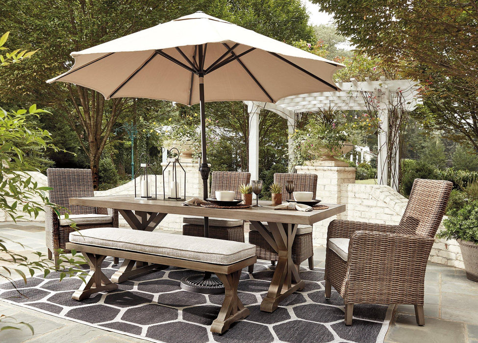 Beachcroft Outdoor Dining Set - Imperial Furniture (Las Vegas, NV) - Multi Location
