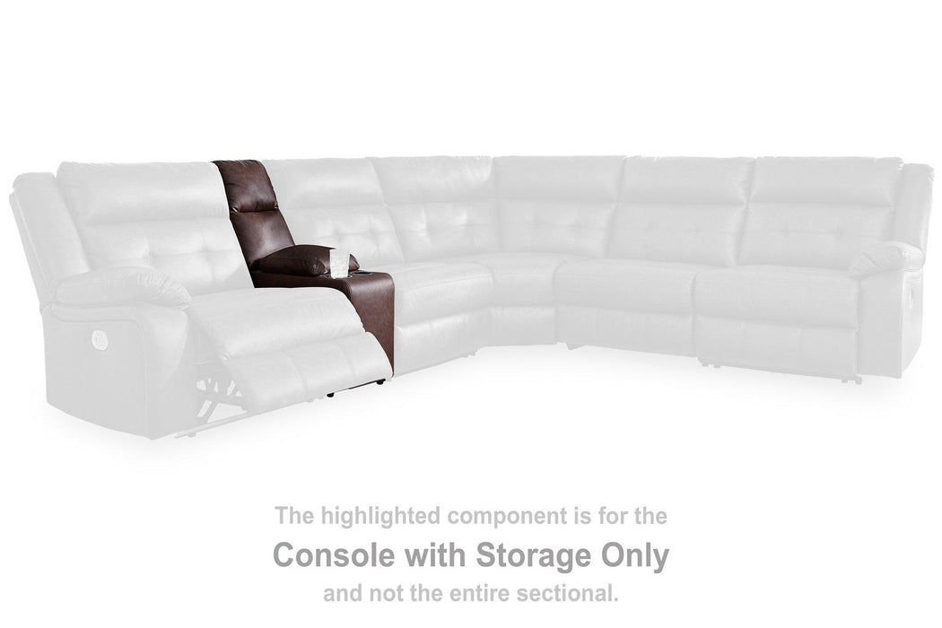 Punch Up Power Reclining Sectional Loveseat with Console - Imperial Furniture (Las Vegas, NV) - Multi Location