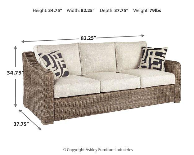 Beachcroft Beachcroft Nuvella Sofa with Coffee and End Table - Imperial Furniture (Las Vegas, NV) - Multi Location