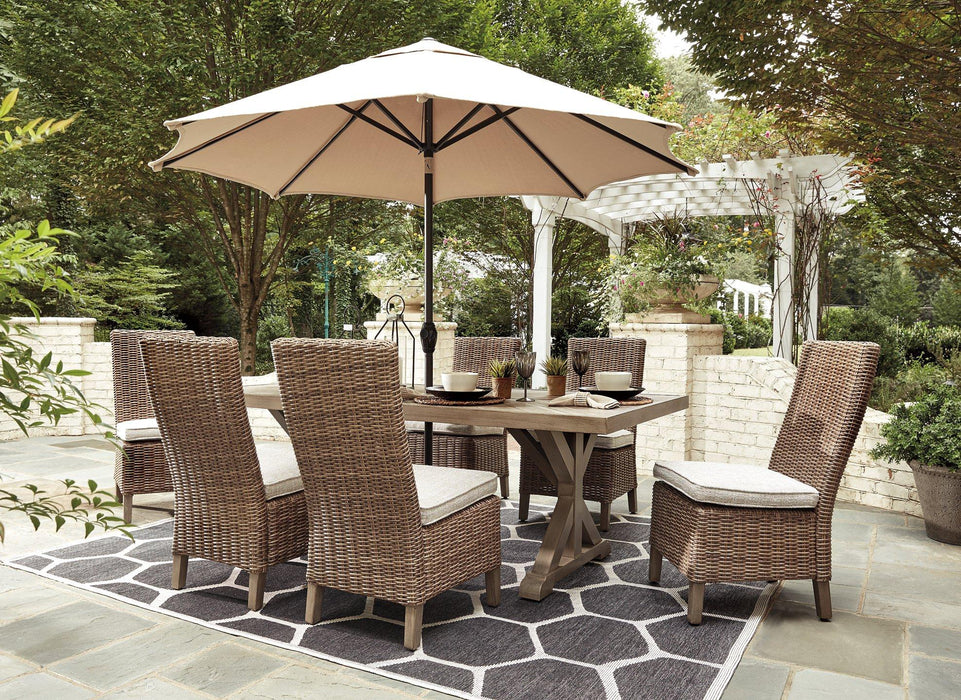 Beachcroft Outdoor Dining Set - Imperial Furniture (Las Vegas, NV) - Multi Location