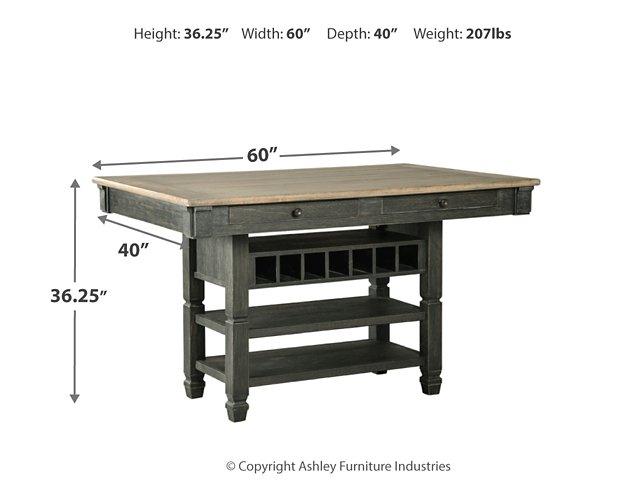 Tyler Creek Counter Height Dining Set - Imperial Furniture (Las Vegas, NV) - Multi Location