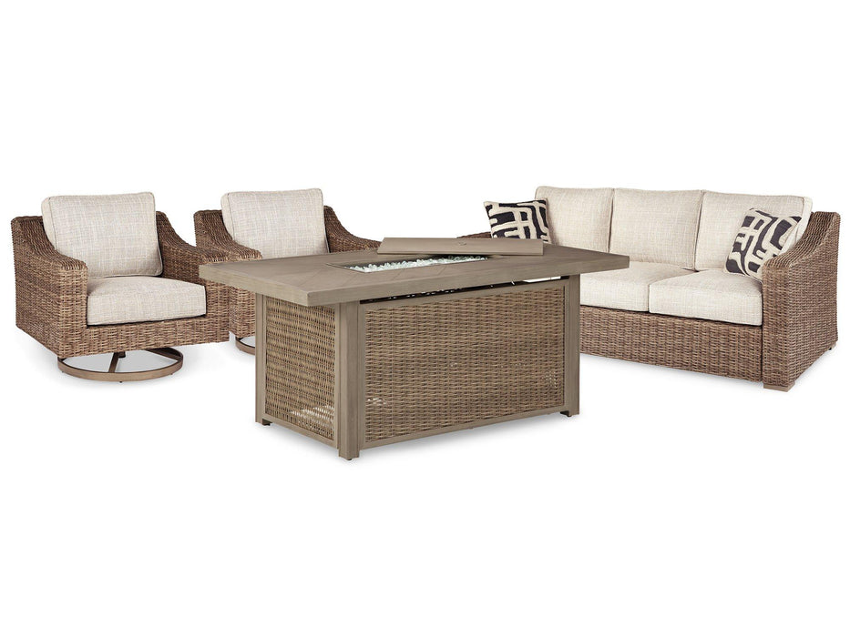 Beachcroft Outdoor Seating Set - Imperial Furniture (Las Vegas, NV) - Multi Location