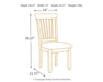 Berringer Dining Chair Set - Imperial Furniture (Las Vegas, NV) - Multi Location