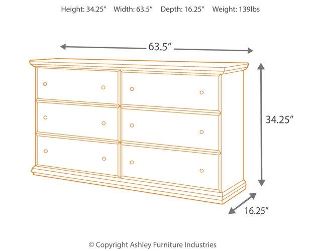 Maribel Dresser and Mirror - Imperial Furniture (Las Vegas, NV) - Multi Location