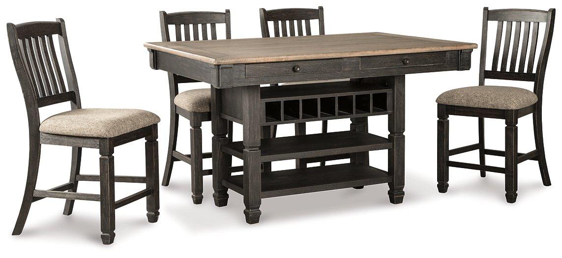 Tyler Creek Counter Height Dining Set - Imperial Furniture (Las Vegas, NV) - Multi Location
