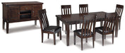 Haddigan Dining Set - Imperial Furniture (Las Vegas, NV) - Multi Location