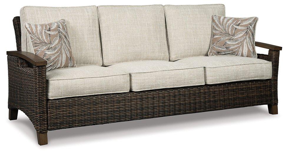 Paradise Trail Outdoor Sofa, Lounge Chairs and Fire Pit Table - Imperial Furniture (Las Vegas, NV) - Multi Location