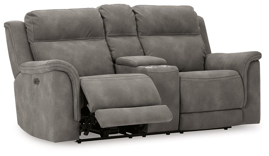 Next-Gen DuraPella Power Reclining Loveseat with Console - Imperial Furniture (Las Vegas, NV) - Multi Location