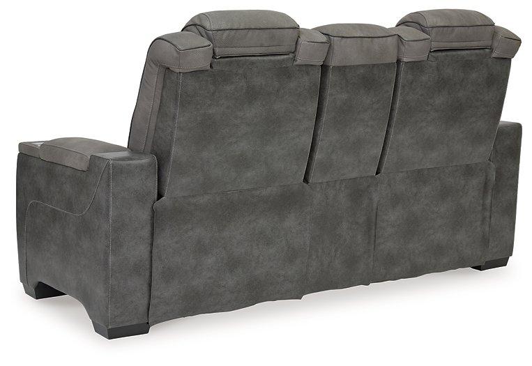 Next-Gen DuraPella Power Reclining Loveseat with Console - Imperial Furniture (Las Vegas, NV) - Multi Location