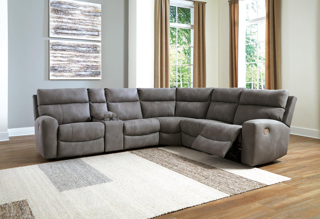 Next-Gen DuraPella Power Reclining Sectional - Imperial Furniture (Las Vegas, NV) - Multi Location