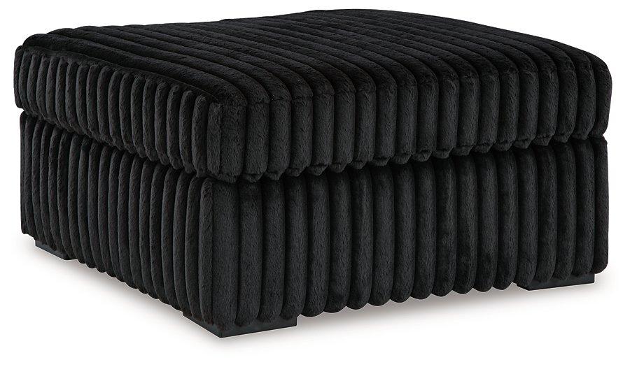 Midnight-Madness Oversized Accent Ottoman - Imperial Furniture (Las Vegas, NV) - Multi Location