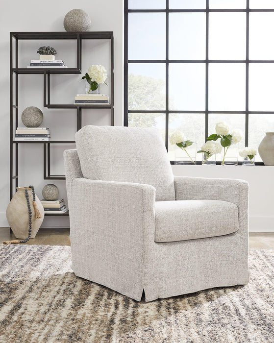 Nenana Next-Gen Nuvella Swivel Glider Accent Chair - Imperial Furniture (Las Vegas, NV) - Multi Location