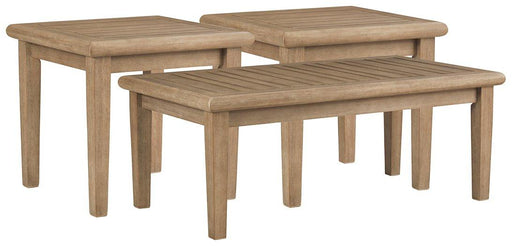 Gerianne Outdoor Occasional Table Set - Imperial Furniture (Las Vegas, NV) - Multi Location