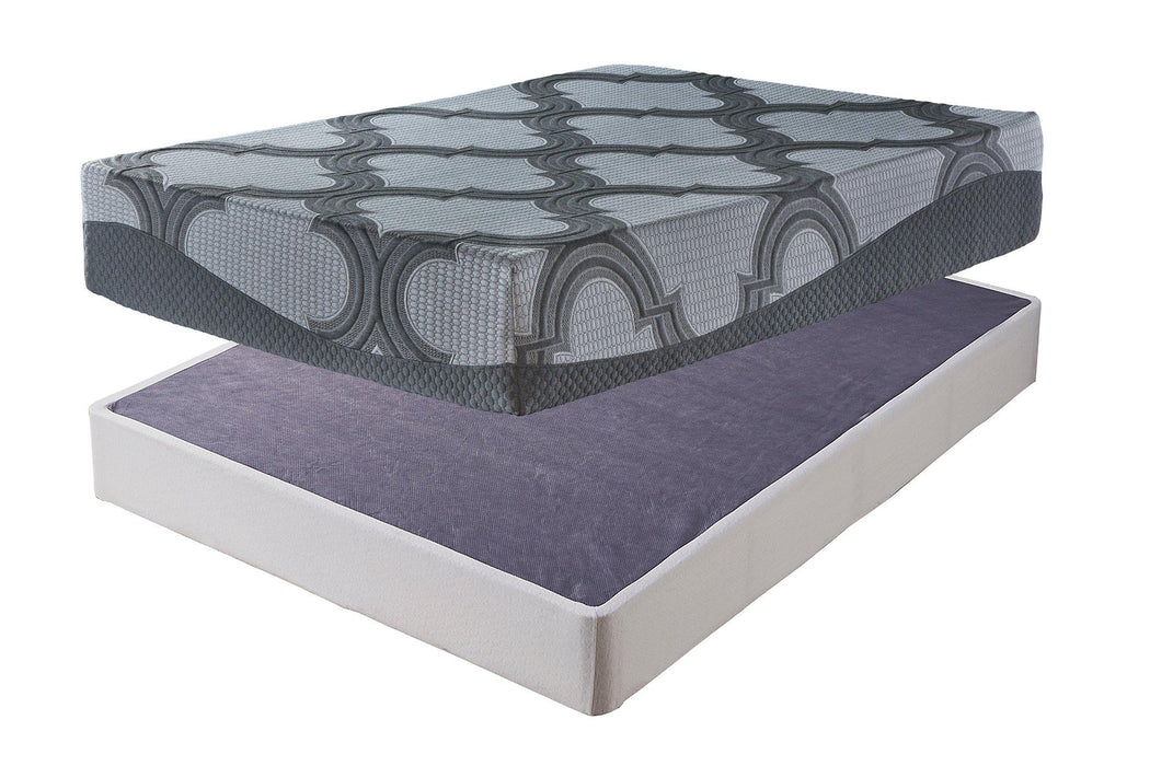 12 Inch Ashley Hybrid Mattress Set - Imperial Furniture (Las Vegas, NV) - Multi Location