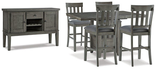 Hallanden Counter Height Dining Room Set - Imperial Furniture (Las Vegas, NV) - Multi Location