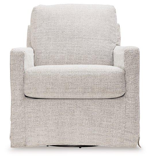 Nenana Next-Gen Nuvella Swivel Glider Accent Chair - Imperial Furniture (Las Vegas, NV) - Multi Location