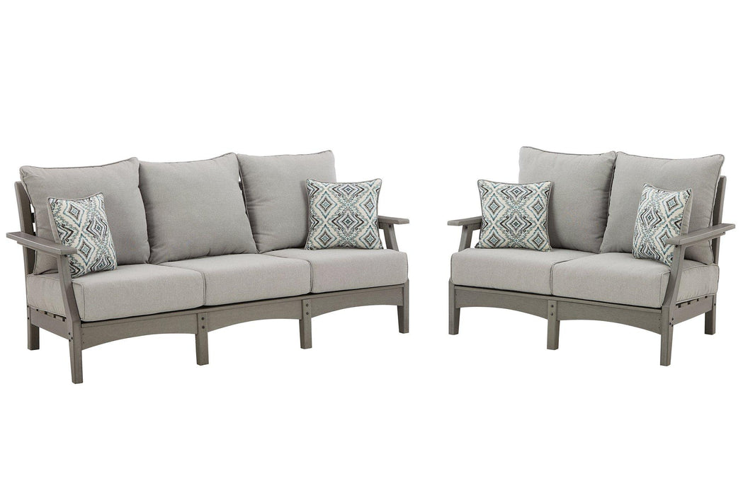 Visola Outdoor Seating Set - Imperial Furniture (Las Vegas, NV) - Multi Location