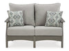 Visola Outdoor Sofa and Loveseat Set - Imperial Furniture (Las Vegas, NV) - Multi Location