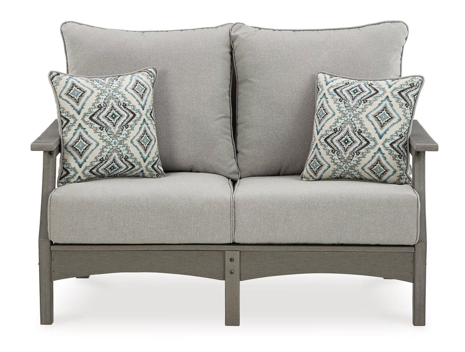 Visola Outdoor Sofa and Loveseat Set - Imperial Furniture (Las Vegas, NV) - Multi Location