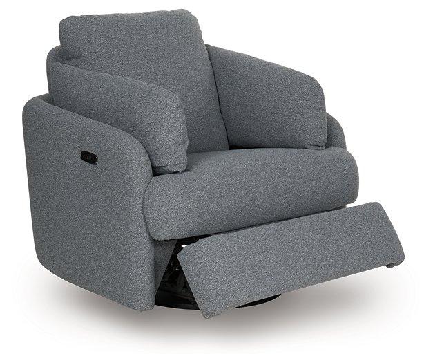 Alainmont Next-Gen Nuvella Swivel Power Recliner - Imperial Furniture (Las Vegas, NV) - Multi Location