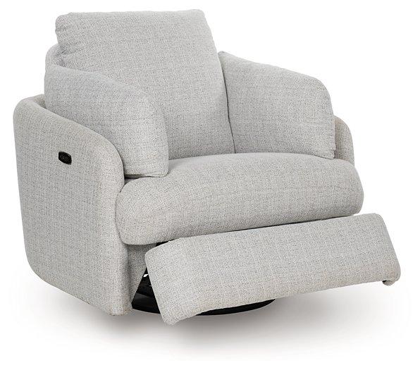 Alainmont Next-Gen Nuvella Swivel Power Recliner - Imperial Furniture (Las Vegas, NV) - Multi Location