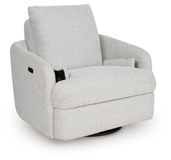 Alainmont Next-Gen Nuvella Swivel Power Recliner - Imperial Furniture (Las Vegas, NV) - Multi Location