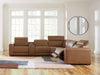Magic Man Power Reclining Sectional with Console - Imperial Furniture (Las Vegas, NV) - Multi Location