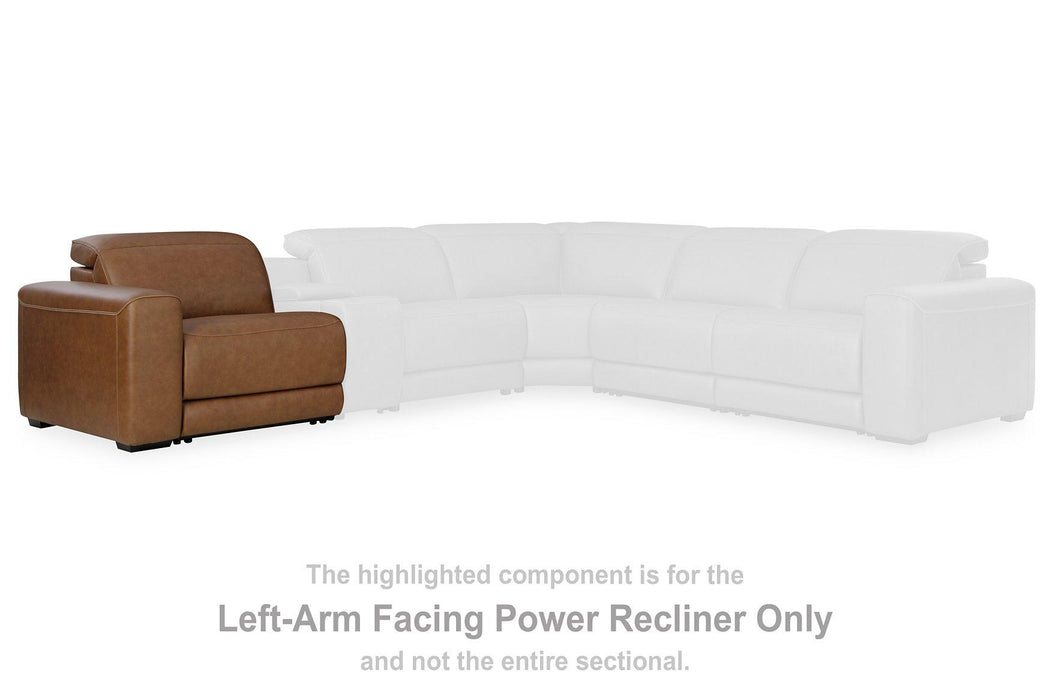 Magic Man Power Reclining Sectional Loveseat - Imperial Furniture (Las Vegas, NV) - Multi Location