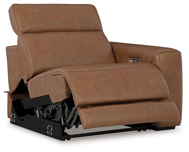 Magic Man Power Reclining Sectional Loveseat with Console - Imperial Furniture (Las Vegas, NV) - Multi Location