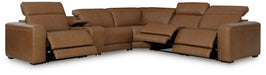 Magic Man Power Reclining Sectional with Console - Imperial Furniture (Las Vegas, NV) - Multi Location