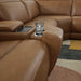 Magic Man Power Reclining Sectional with Console - Imperial Furniture (Las Vegas, NV) - Multi Location
