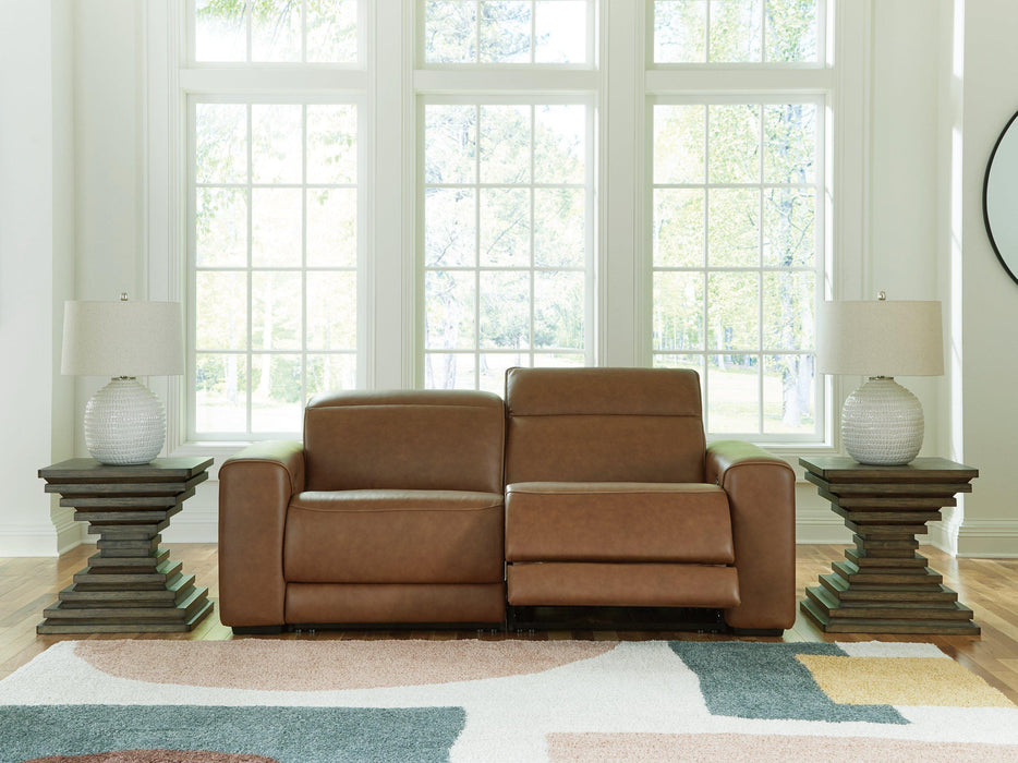 Magic Man Power Reclining Sectional Loveseat - Imperial Furniture (Las Vegas, NV) - Multi Location