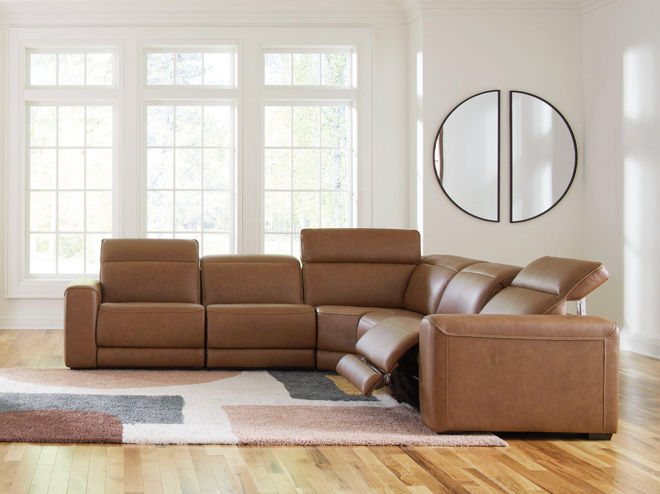 Magic Man Power Reclining Sectional - Imperial Furniture (Las Vegas, NV) - Multi Location