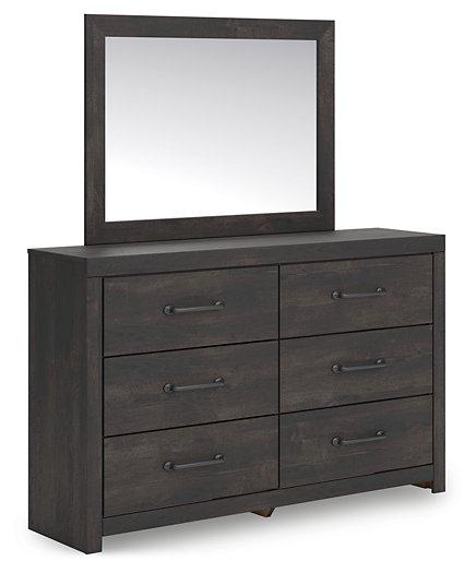Hollivern Dresser and Mirror - Imperial Furniture (Las Vegas, NV) - Multi Location