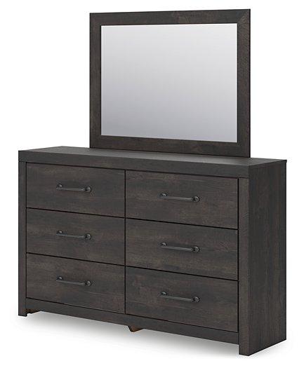 Hollivern Dresser and Mirror - Imperial Furniture (Las Vegas, NV) - Multi Location