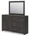 Hollivern Dresser and Mirror - Imperial Furniture (Las Vegas, NV) - Multi Location