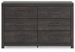 Hollivern Dresser and Mirror - Imperial Furniture (Las Vegas, NV) - Multi Location