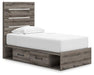 Graystorm Bed with Storage - Imperial Furniture (Las Vegas, NV) - Multi Location