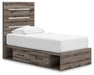 Graystorm Bed with Storage - Imperial Furniture (Las Vegas, NV) - Multi Location