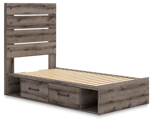 Graystorm Bed with Storage - Imperial Furniture (Las Vegas, NV) - Multi Location