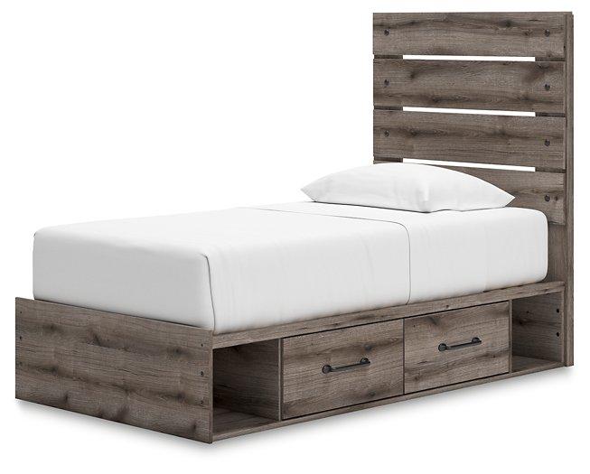 Graystorm Bed with Storage - Imperial Furniture (Las Vegas, NV) - Multi Location