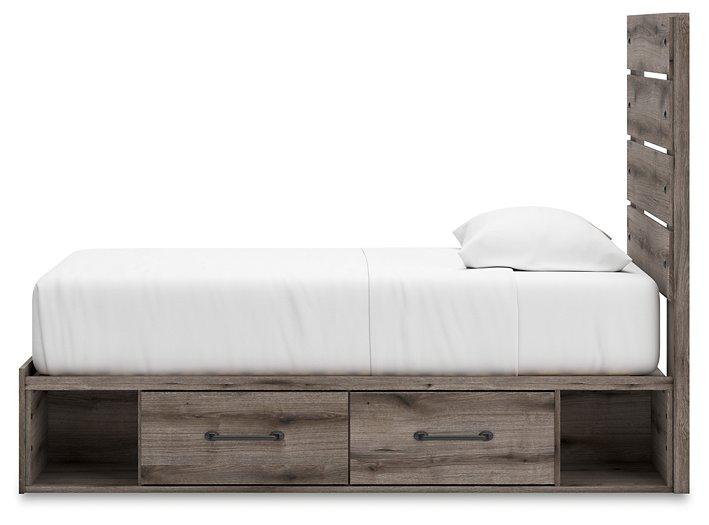 Graystorm Bed with Storage - Imperial Furniture (Las Vegas, NV) - Multi Location