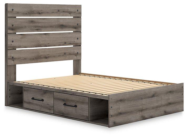 Graystorm Bed with Storage - Imperial Furniture (Las Vegas, NV) - Multi Location