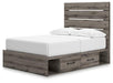 Graystorm Bed with Storage - Imperial Furniture (Las Vegas, NV) - Multi Location
