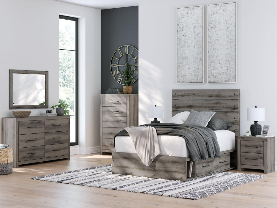 Graystorm Bed with Storage - Imperial Furniture (Las Vegas, NV) - Multi Location