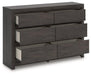 Fraluna Dresser and Mirror - Imperial Furniture (Las Vegas, NV) - Multi Location