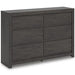 Fraluna Dresser and Mirror - Imperial Furniture (Las Vegas, NV) - Multi Location